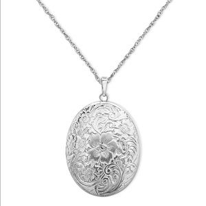 Macy's 200.00 Diamond Accent SS Locket