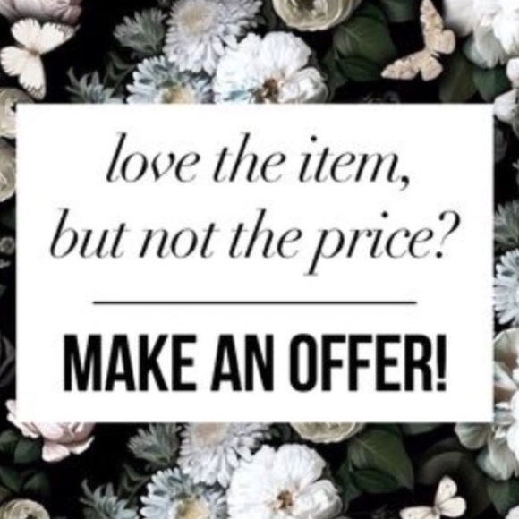 Make me an offer!