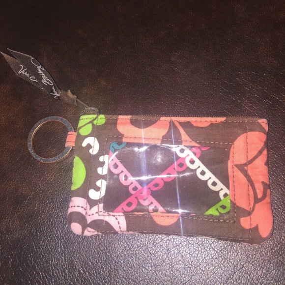 Vera Bradley keychain wallet