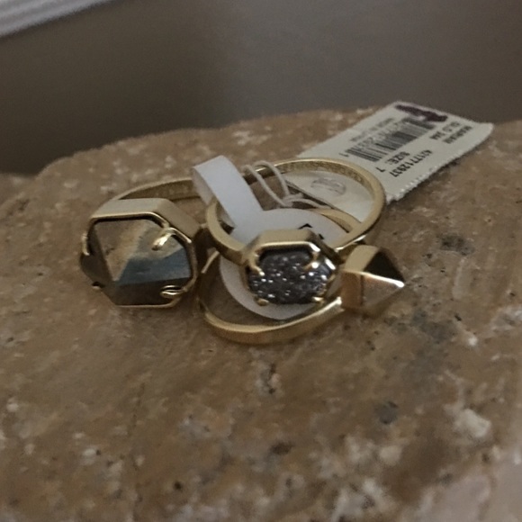 Kendra Scott ring set