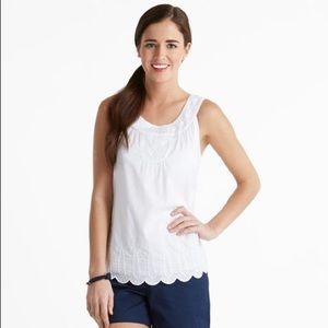 Vineyard Vines Embroidered Shell Top