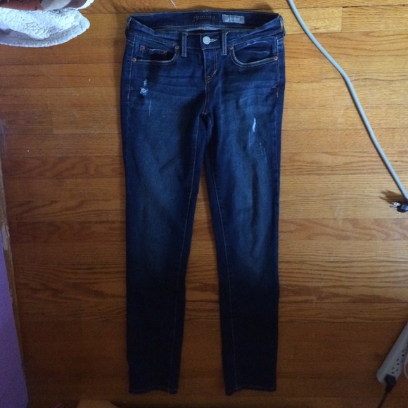 navy blue Aeropostale skinny jeans - Picture 1 of 4