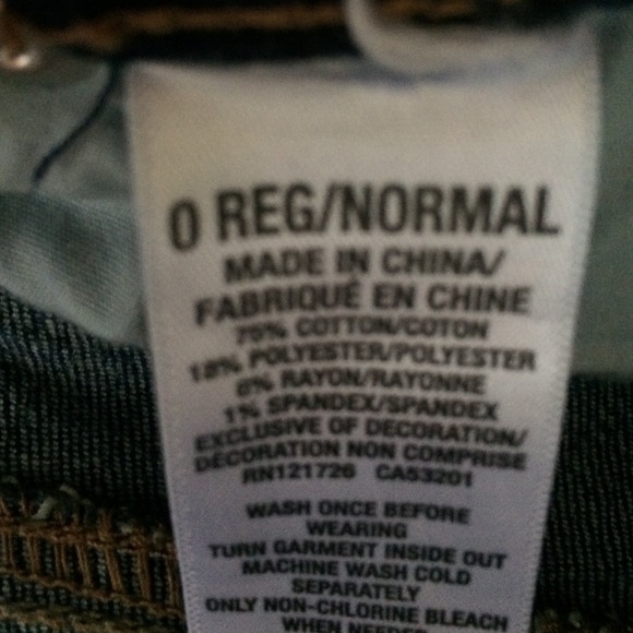 navy blue Aeropostale skinny jeans - Picture 4 of 4