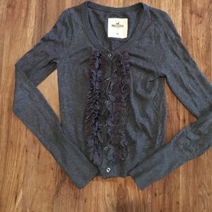 Hollister Dark Grey Cardigan