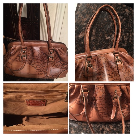 Patricia Nash map print handbag