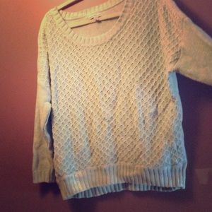 Periwinkle knitted sweater!