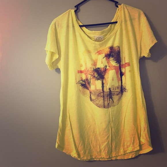 AE yellow summer shirt