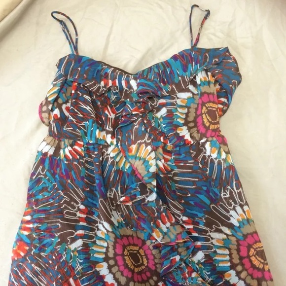 Candies size Medium Colorful Summer Tank Top - Picture 2 of 4