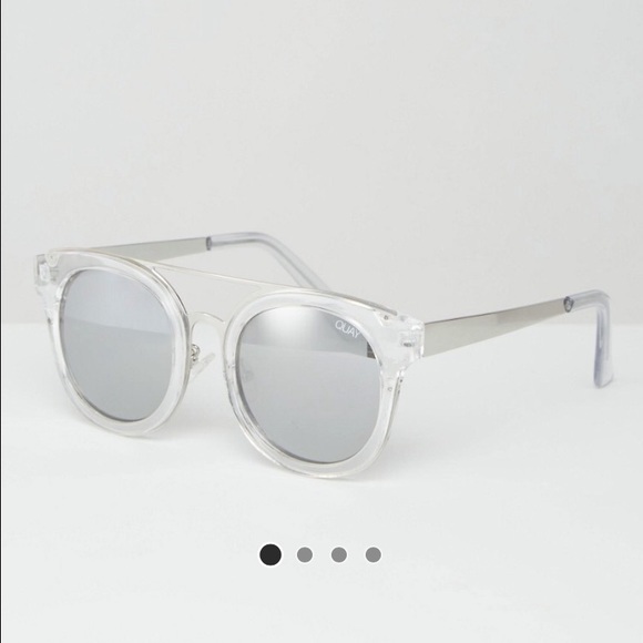 ⚡️Last Day!⚡️Quay NEW Brooklyn Sunglasses Clear! - Picture 3 of 4