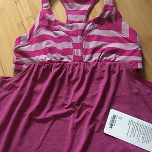 NWT bright pink Lululemon top size 10
