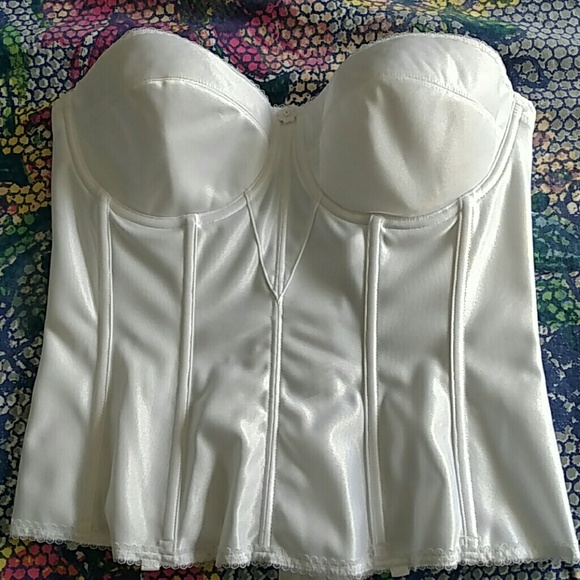David's Bridal bride bustier