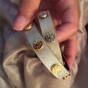 Authentic Tory Burch Multi Double Wrap Bracelet