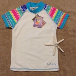 2CHILLIES Kids Vibrant UPFProtection SwimRashGuard