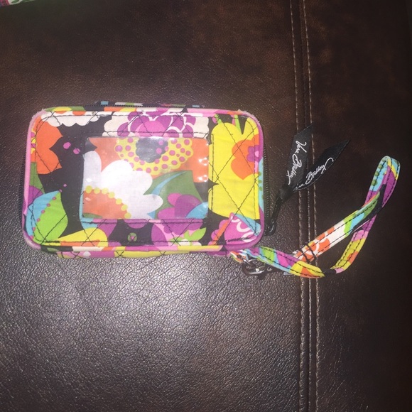 Vera Bradley wristlet wallet.