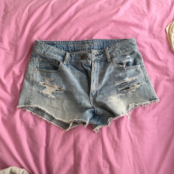 American eagle high waisted shorts