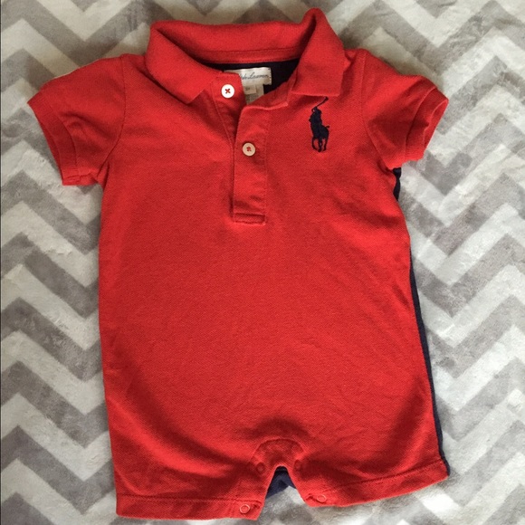 Ralph Lauren Polo Shortall Romper
