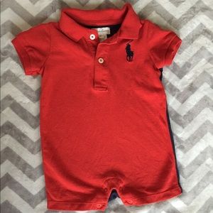 Ralph Lauren Polo Shortall Romper
