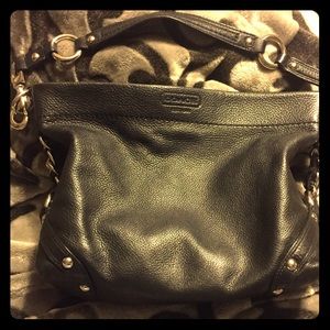 ON HOLD!!! Coach bag black EUC!!!! No flaws!