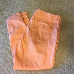 Pretty peach skinnies