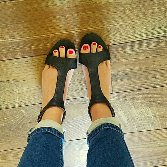 Nine West low heel sandals