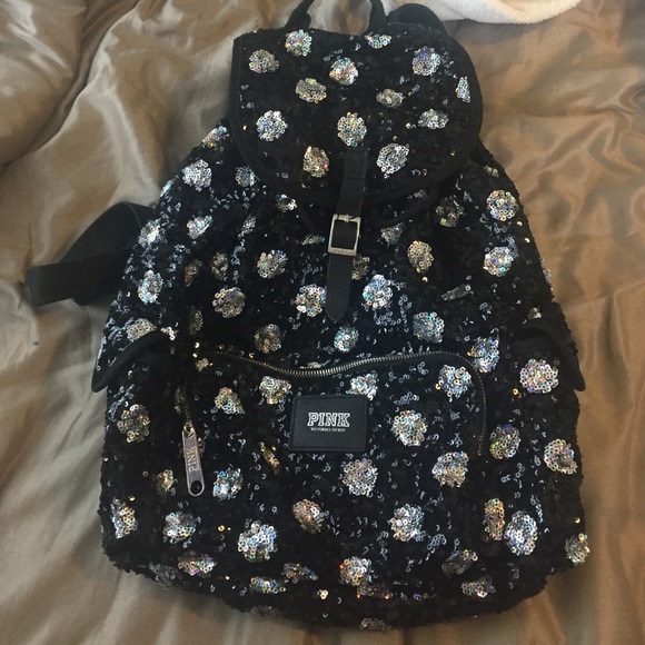 Pink backpack