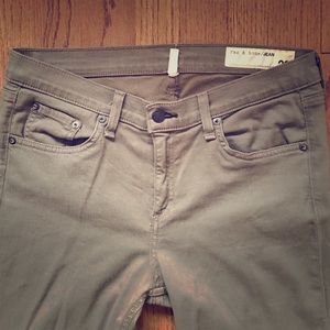 Rag & Bone Army Green Jeans!