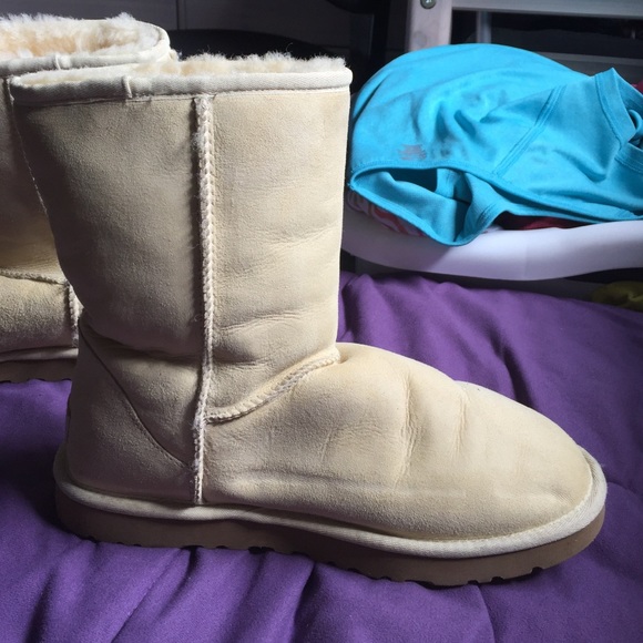 42 off UGG Shoes Sand Colored MidCalf Uggs from Meghan's closet on