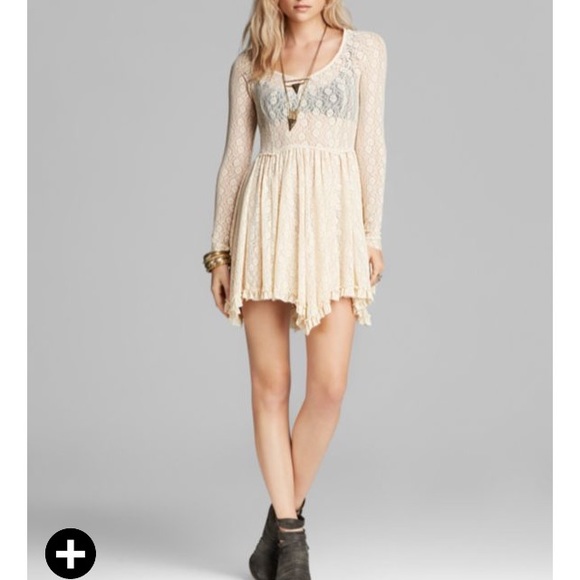 Free people slip dress: Star Lace witchy