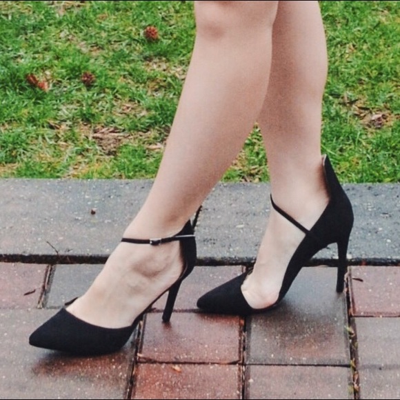Black Strappy Heels | MIA