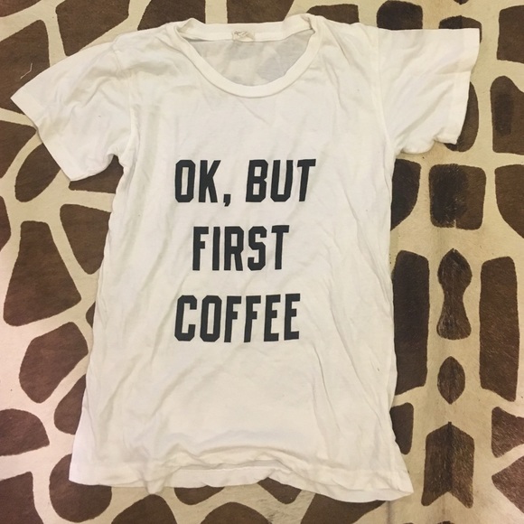 OK BUT FIRST COFFEE BRANDY MELVILLE