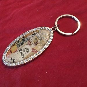 Sally Jean Alexander "Be happy" Keychain