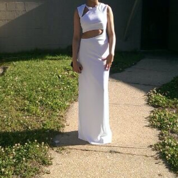 White gown