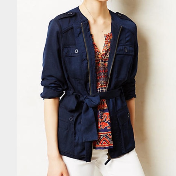 Anthropologie- hei hei brand Belted anorak jacket