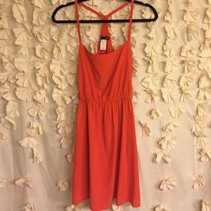 Coral Aqua dress from Bloomingdales