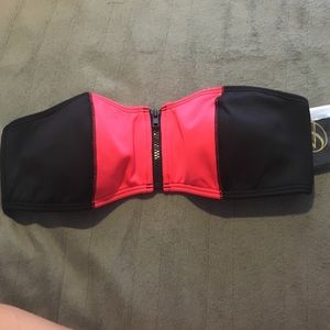 VS zip up bandeau on hold