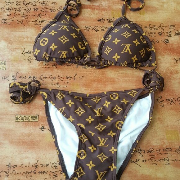 Louis Vuitton bathing suit size M new bikini