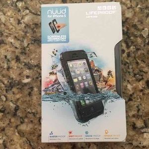 black  5/5s nüüd lifeproof