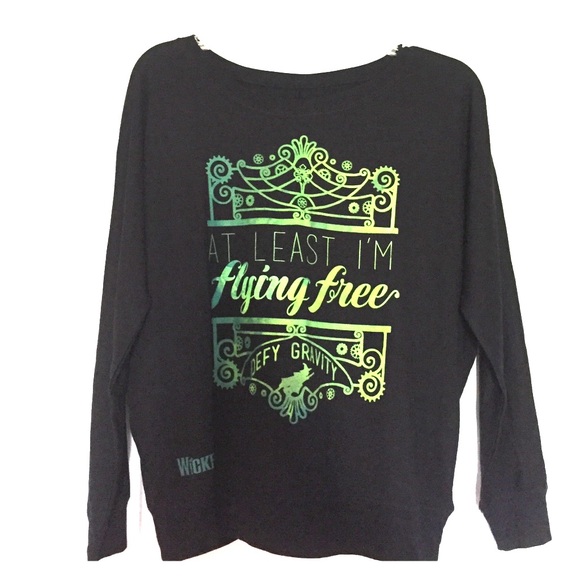 Wicked the Musical Black Long Sleeve Graphic Shirt