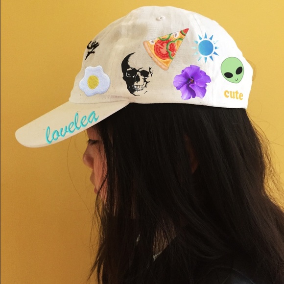 Customizable designed baseball cap