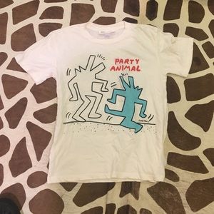 KEITH HARING X GAP T SHIRT