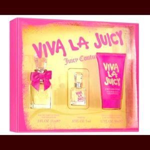 NWOT Juicy Couture Viva La Juicy perfume gift set