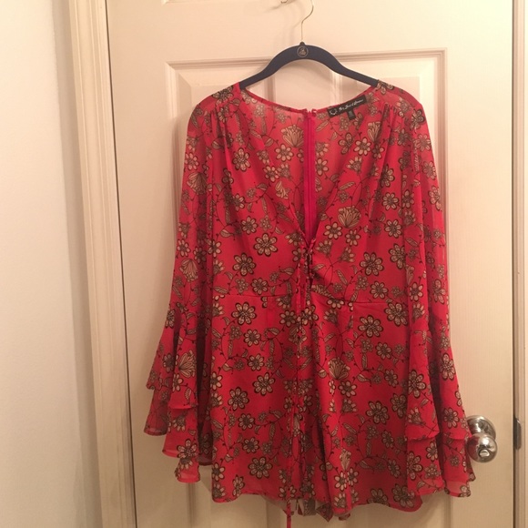 For Love & Lemons Pia Romper - Picture 3 of 4