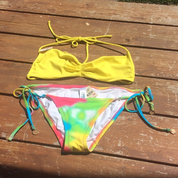 PINK Victoria's Secret Other - NWT PINK VICTORIA'S SECRET STRING BIKINI M🌈