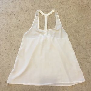 Charming Charlie flowy tank top