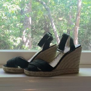 Gorgeous Coach Wedges w/ Leather Ankle Strap! 7