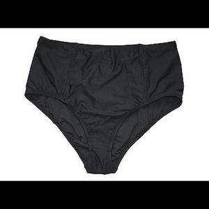 NWT J Crew Scallop High Waisted Bikini Bottom Sz M