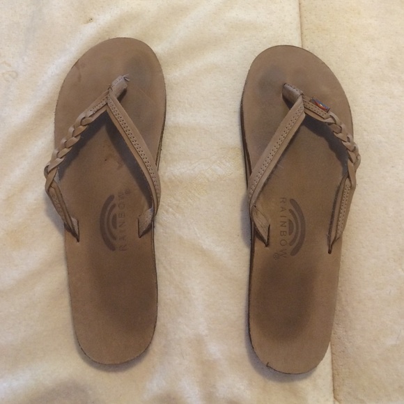 Hardly worn authentic Rainbow sandals