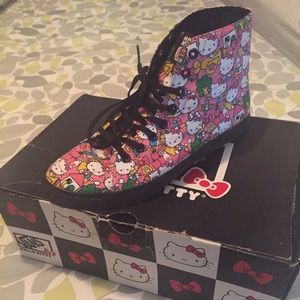 Hello kitty Vans , wore once
