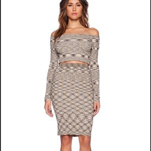 Free people space dye sweater set