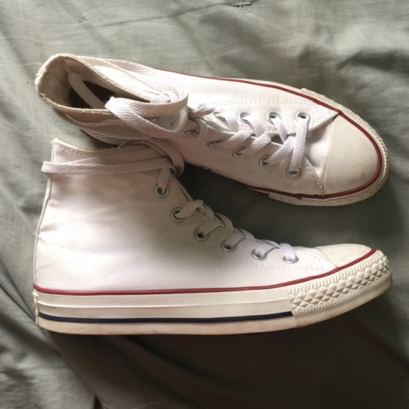 white chuck taylor's!